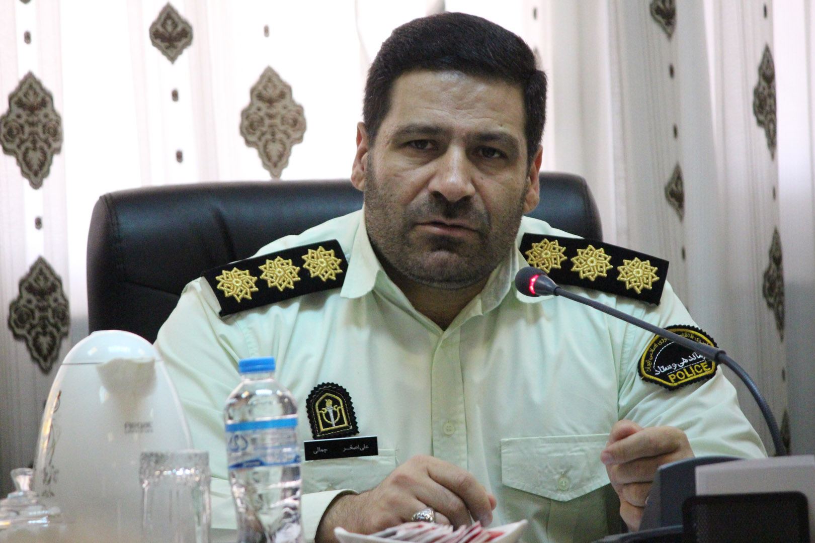 تامین امنیت عزاداران حسینی افتخار پلیس کیش