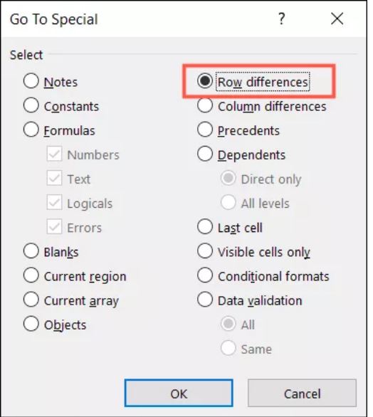 نحوه یافتن و برجستهکردن تفاوتهای ردیف در مایکروسافت اکسل نحوه یافتن و برجستهکردن تفاوتهای ردیف در مایکروسافت اکسل