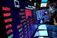 کاهش ارزش سهام در بازار بورس نیویورک