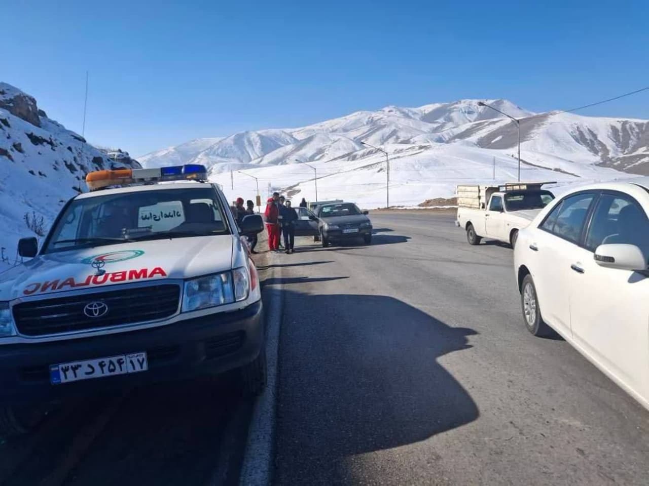 مصدومیت چهارتن در سانحه رانندگی در محور ارومیه - سلماس مصدومیت چهارتن در سانحه رانندگی در محور ارومیه - سلماس