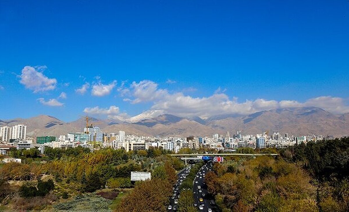 کیفیت هوای تهران در وضعیت قابل قبول قرار دارد