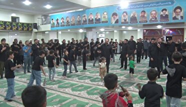 عزاداری دلدادگان سرور و سالار شهیدان در مهاباد