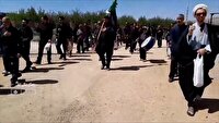 عزاداری عاشقان مکتب ابا عبدالله (ع) همزمان با عاشورای حسینی در روستا‌های آذربایجان غربی