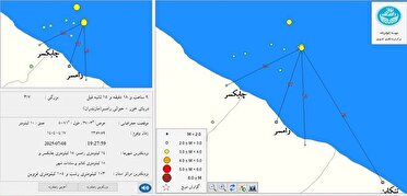 جزئیات بیشتر از زمین لرزه‌های رامسر