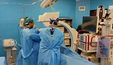 انجام عمل سنگ شکنی کلیه به روش PCNL در مریوان