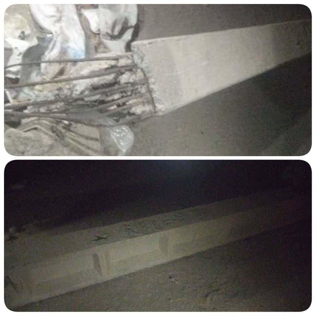 خسارت طوفان به شبکه برق دلگان
