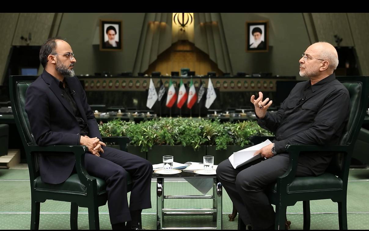 رئیس مجلس از ابعاد جنگ تحمیلی ۱۲ روزه و نقش رهبر انقلاب می‌گوید
