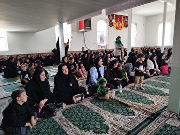 برگزاری همایش شیرخوارگان حسینی درمهاباد