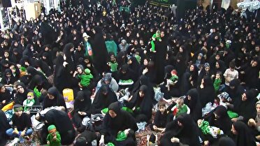 شکوه میثاق شیرخوارگان با شش ماههِ شهید کربلا