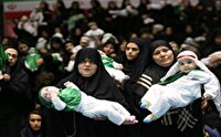 برگزاری مراسم شیرخوارگان حسینی در برخی از شهرستان‌های کرمانشاه