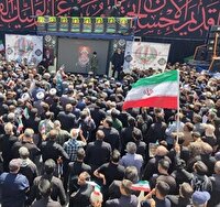 آغاز مراسم تشییع ۱۵ شهید حملات رژیم غاصب صهیونی در مشهد