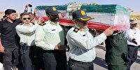 تشییع سرباز وظیفه شهید «رضا رضایی» در کوهدشت