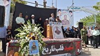 تشییع پیکر شهید سروان «محمد جهانی‌نژاد» در فیروزآباد