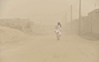 سرعت وزش باد در زابل برای دومین روز متوالی به ۱۰۸ کیلومتر بر ساعت رسید