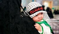سوگواره‌ای به یاد شهید ۶ ماهه کربلا در گلستان