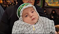 تجدید میثاق شیرخوارگان خراسان شمالی باطفل شش ماهه کربلا
