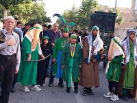 اجرای نمایش کاروان کربلا در جغتای