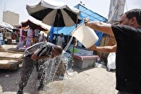 رسیدن گرمای مشهد به 45 درجه