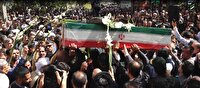 مراسم تشییع پیکر پاک پاسدار شهید رضا بسطامی