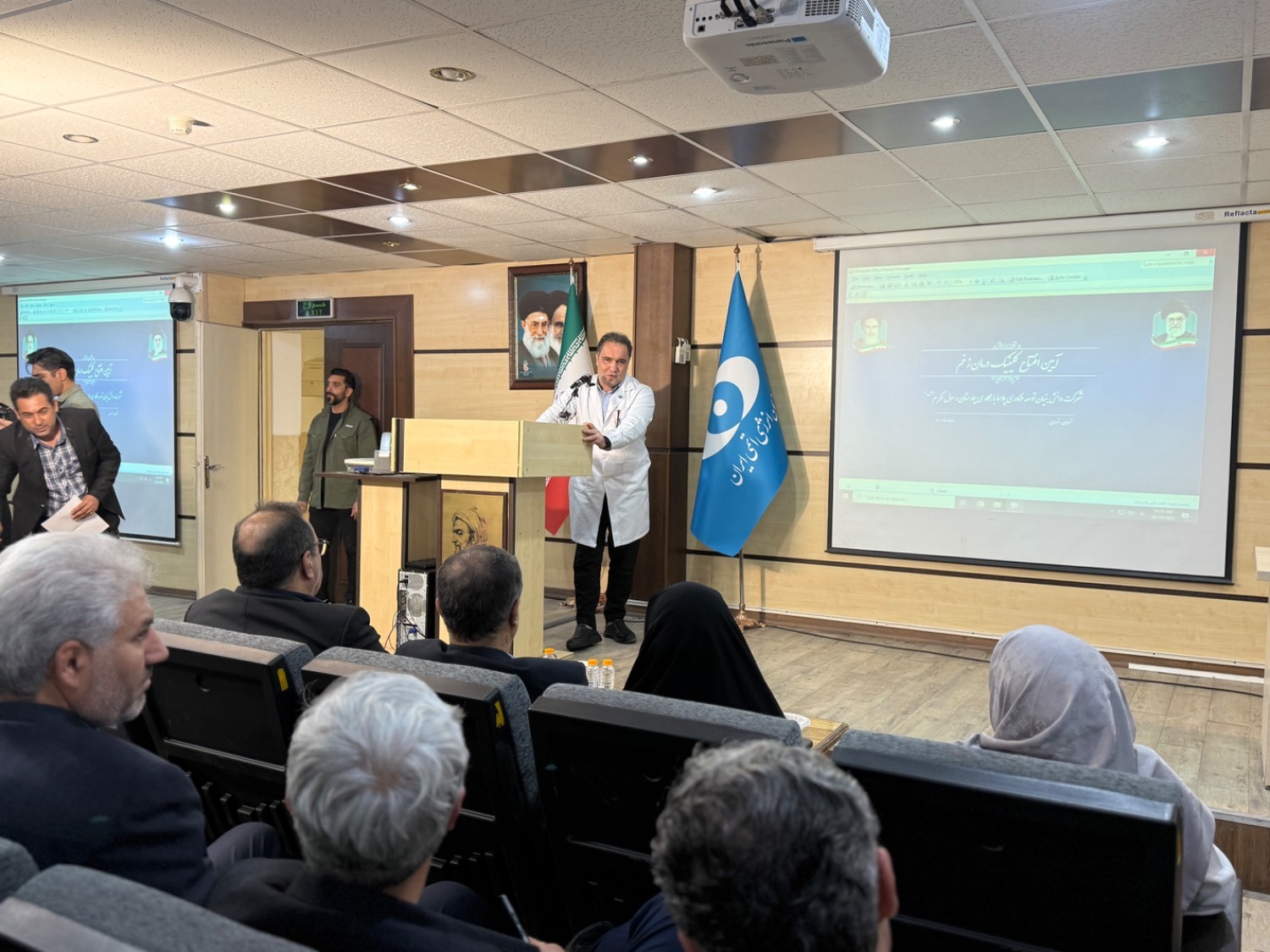 ضرورت توسعه تحقیقات پزشکی هسته‌ای در بیمارستان رسول اکرم