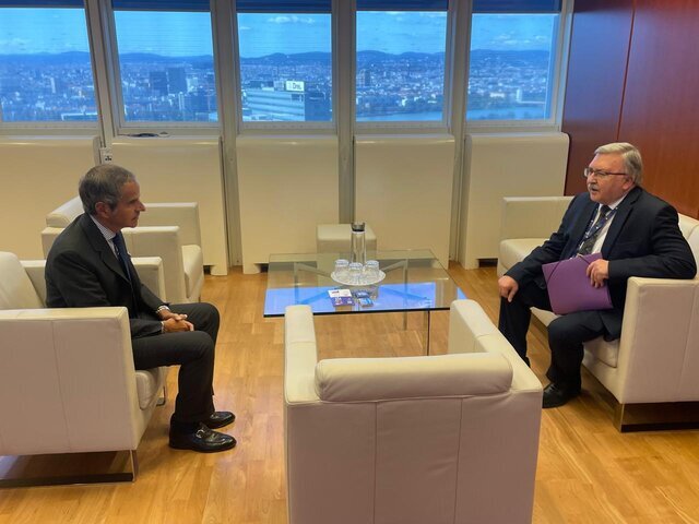 رایزنی اولیانوف با گروسی درباره ایران