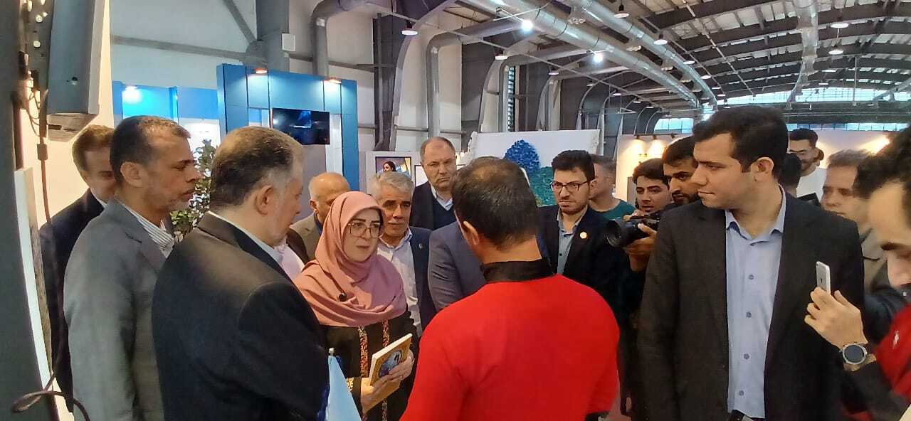 بازدید سخنگوی دولت از بیست و چهارمین نمایشگاه بین المللی ورزش بازدید سخنگوی دولت از بیست و چهارمین نمایشگاه بین المللی ورزش