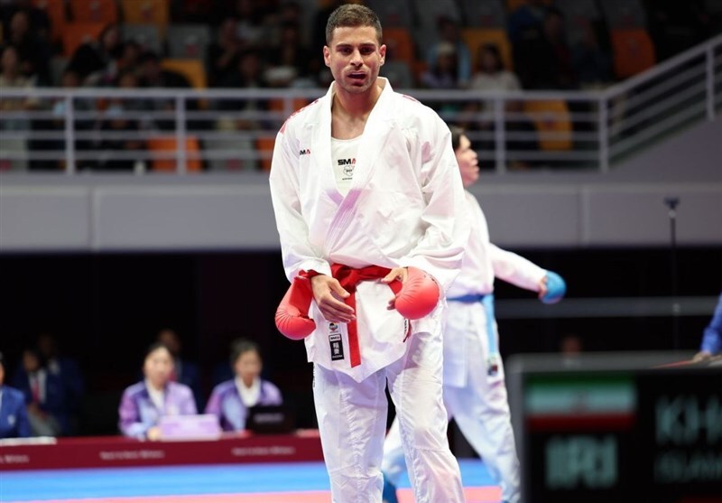 کاراته قهرمانی جهان؛ حذف زودهنگام خدابخشی کاراته قهرمانی جهان؛ حذف زودهنگام خدابخشی