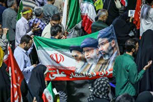 صدمین حضور جانفدایان اراکی در تجمع خیابانی